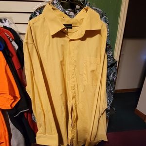 MENS FRENCH CUFF BUTTON DOWN SHIRT